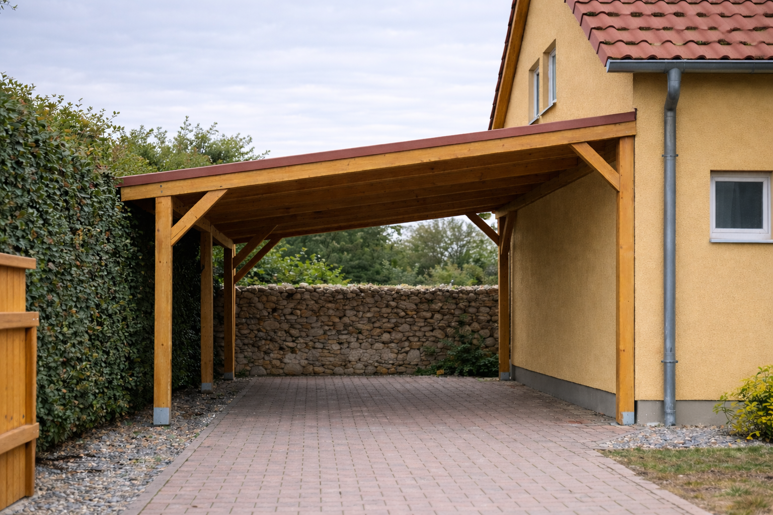 Přístřešky pro parkování